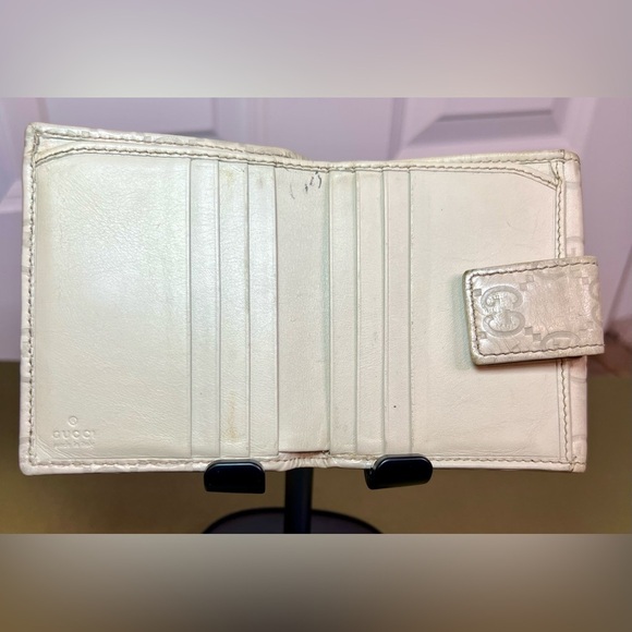Gucci Beige Monogram Wallet - GUC - Picture 4 of 11